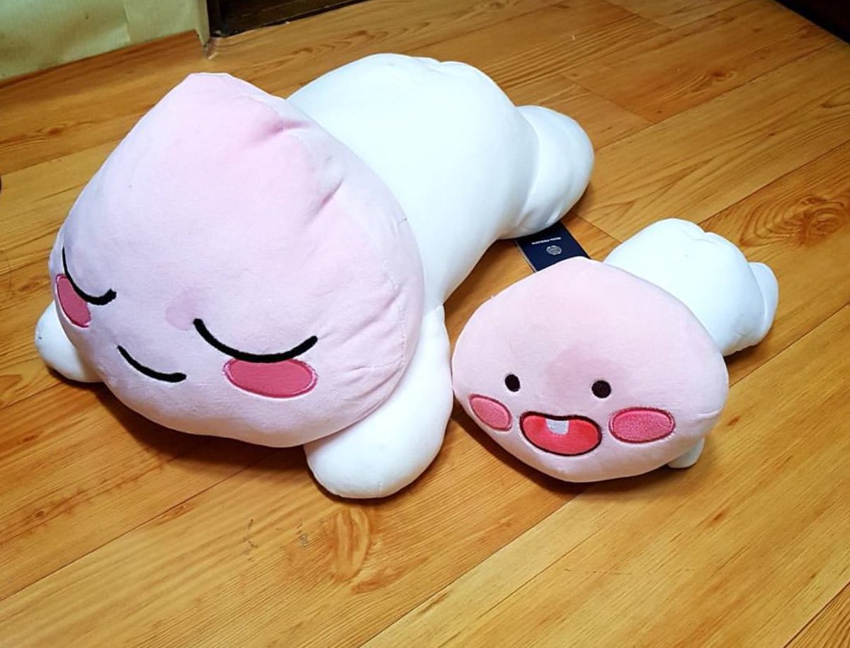 winkshop93's tweet photo. รับพรีทั้ง2ขนาดนะคะ #Apeach #Babyapeach #KAKAOFRIENDS https://t.co/OmO0pkFqte
