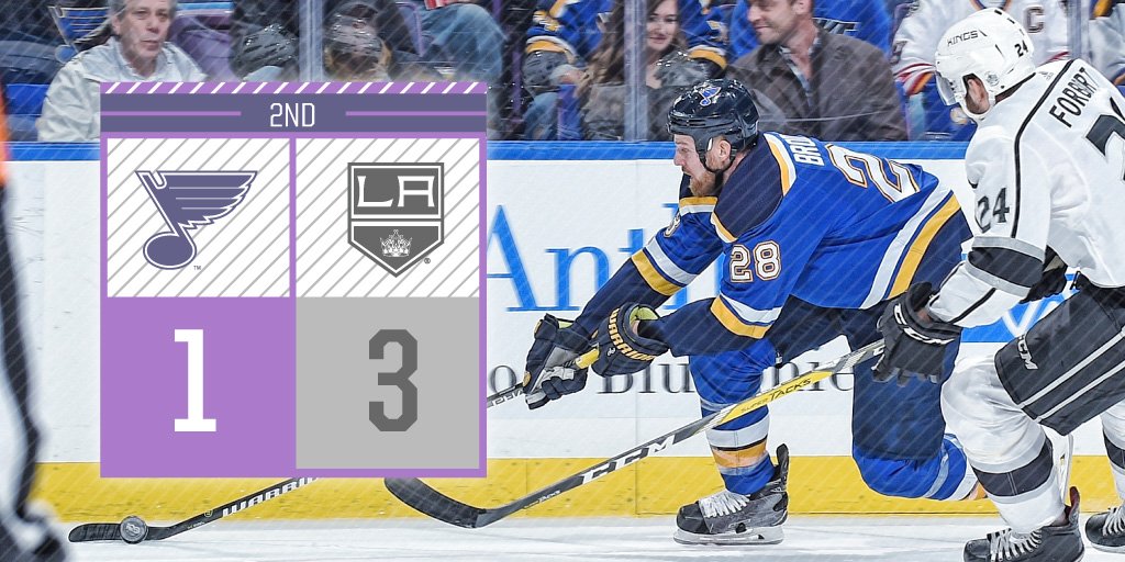 So we scored a goal. But so did they. #stlblues https://t.co/4RmI344hUX
