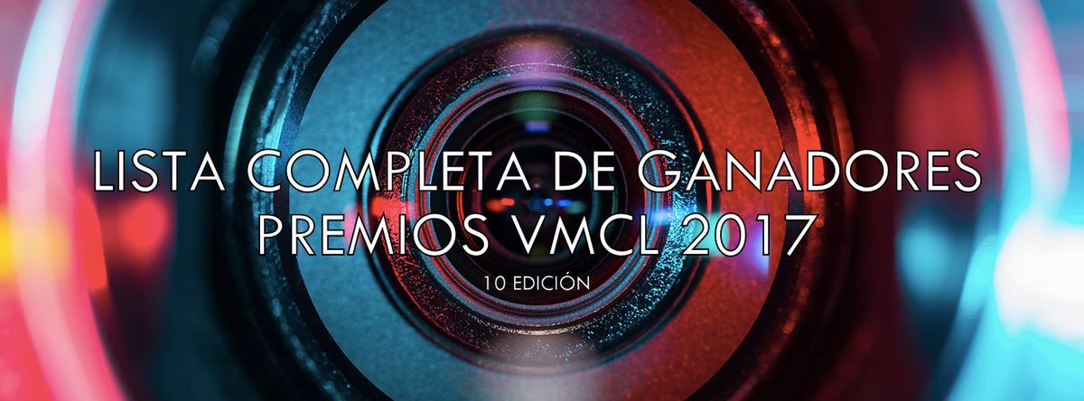 PremiosVMCL's tweet photo. LISTA COMPLETA DE GANADORES A PREMIOS VMCL 2017 https://t.co/pTKte5seAg https://t.co/J43aeVBDRt