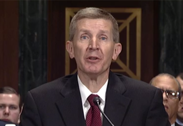 ABAJournal's tweet photo. A vote for #8thCircuit nominee #LeonardGrasz, deemed "not qualified" by the ABA, is delayed while the Senate Judiciary Committee considers some new information. https://t.co/JwpTuczGqM https://t.co/LV7tpHVzuR