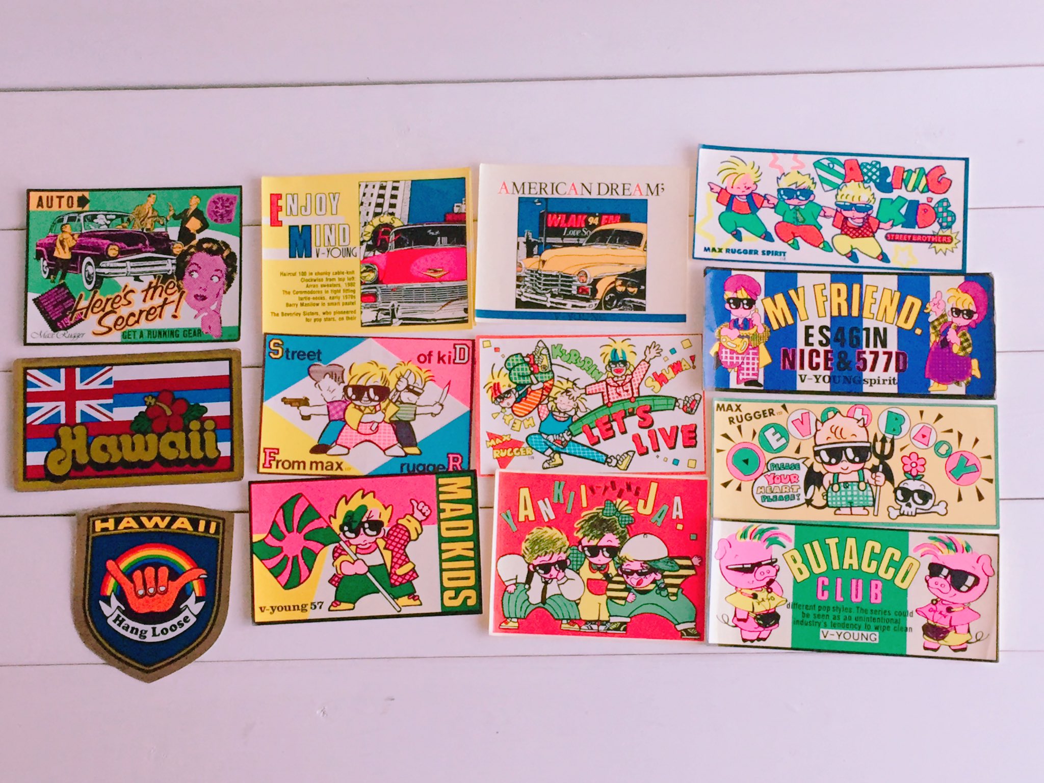 ときめき ぺぱーみんとくらぶ Auf Twitter 80年代のファンシーステッカー かわいいでしょ これは駄菓子屋で売ってるみたいなシールではなく 丈夫な作りの本格的なステッカーなんですよ 当時の人はどこに貼って楽しんでたんだろうね T Co