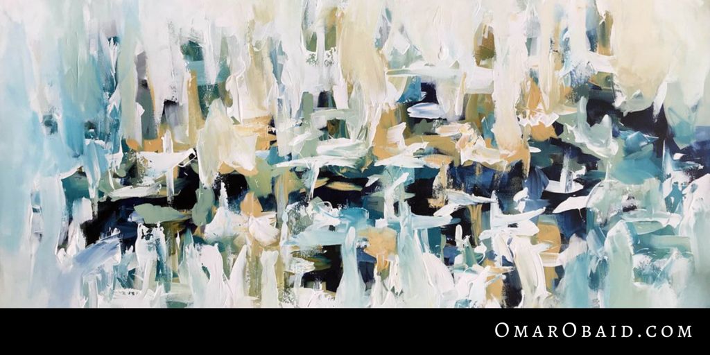 Traces Of Liberty 🎨 An original abstract landscape painting. Ready to hang. Free shipping #art #original #painting #oil #acrylic bit.ly/omarobaid-trac…