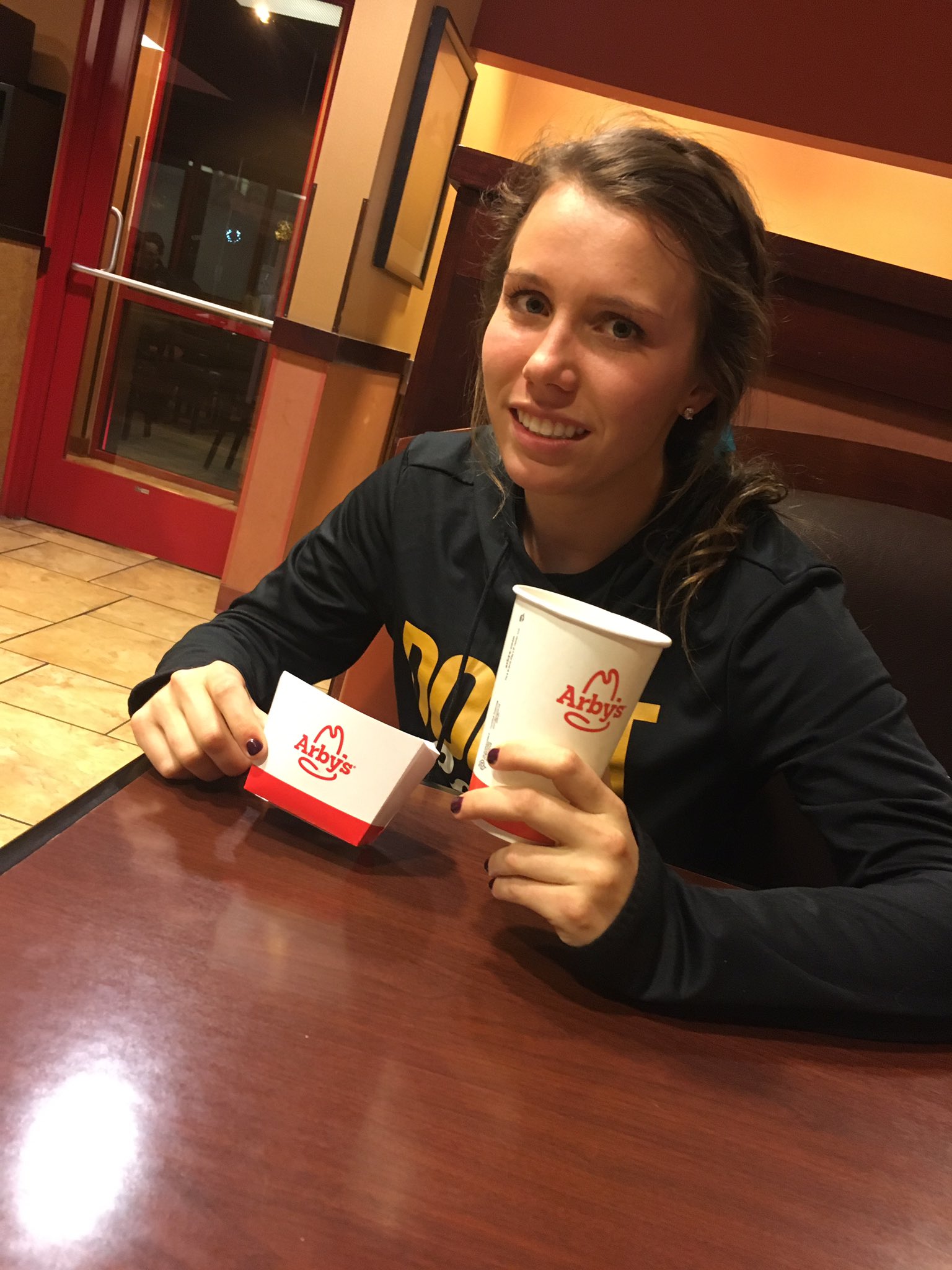 Mikaela Van Soelen on Twitter: "She's a little nervous cuz it's her ...