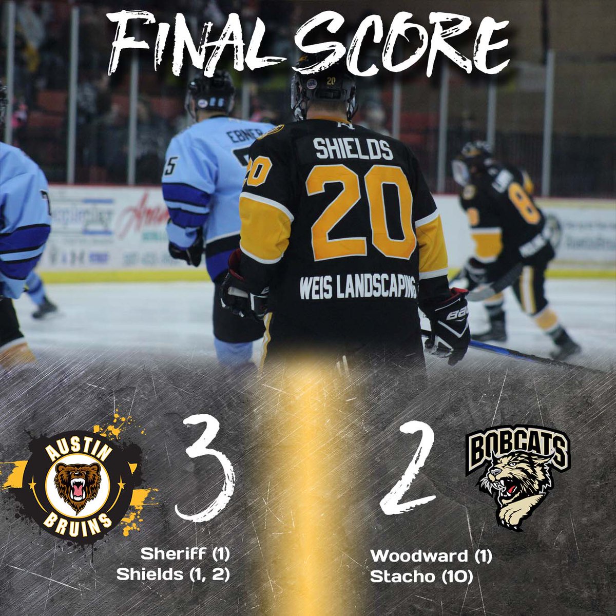 theaustinbruins's tweet photo. The @jaden_shields8 game. #BearWitness https://t.co/Sz0TxgP9Qz