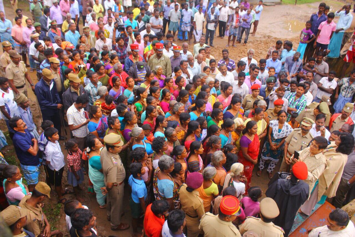 thekiranbedi's tweet photo. A Team Visit by Government agencies and NABARD to the farthest village, Vambupet, of Puducherry bordering Tamil Nadu led to several solutions. Such as Rural training for women and men. A need for a PHC, a bus, village level waste managment, pond rejuvenation and better policing. https://t.co/HvzsrM8b8I
