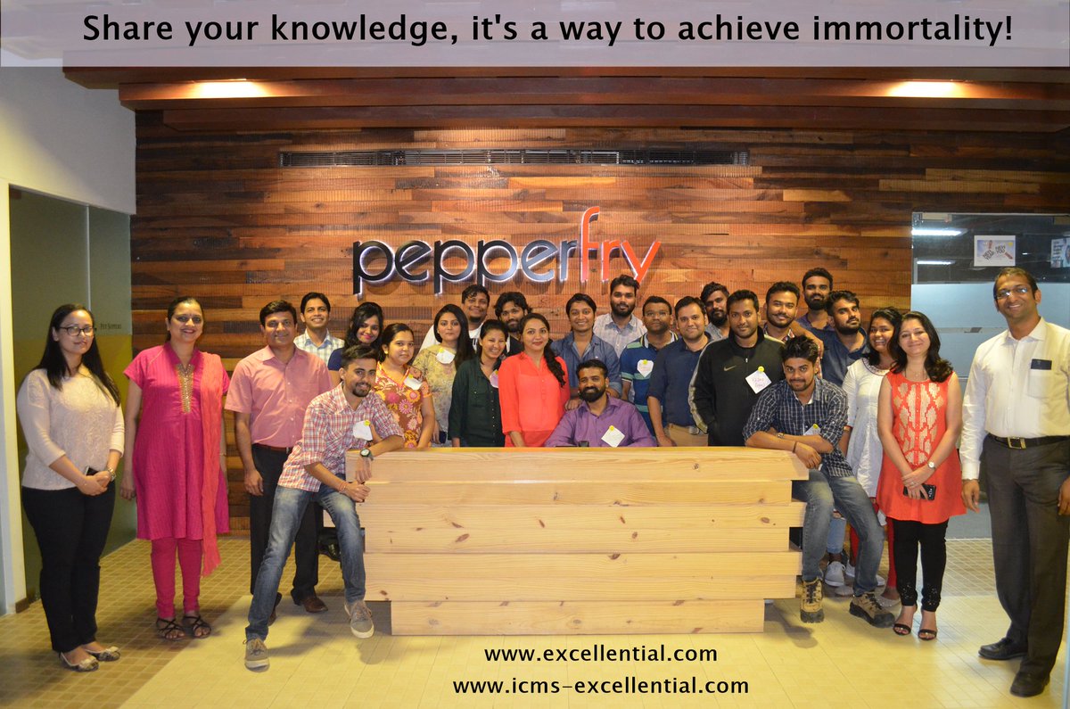 Excellentials's tweet photo. KNOWLEDGE IS IMMORTAL!
#sharingknowledge #buildingcapabilities #corporatetarining #skillsbuilding #employability #employeeengagement #performanceimprovement #learninginterventions #customerservicetraining #salestraining #capabilitybuilding #indiastoptrainingcompany #excellential https://t.co/YIKmVSWCxs