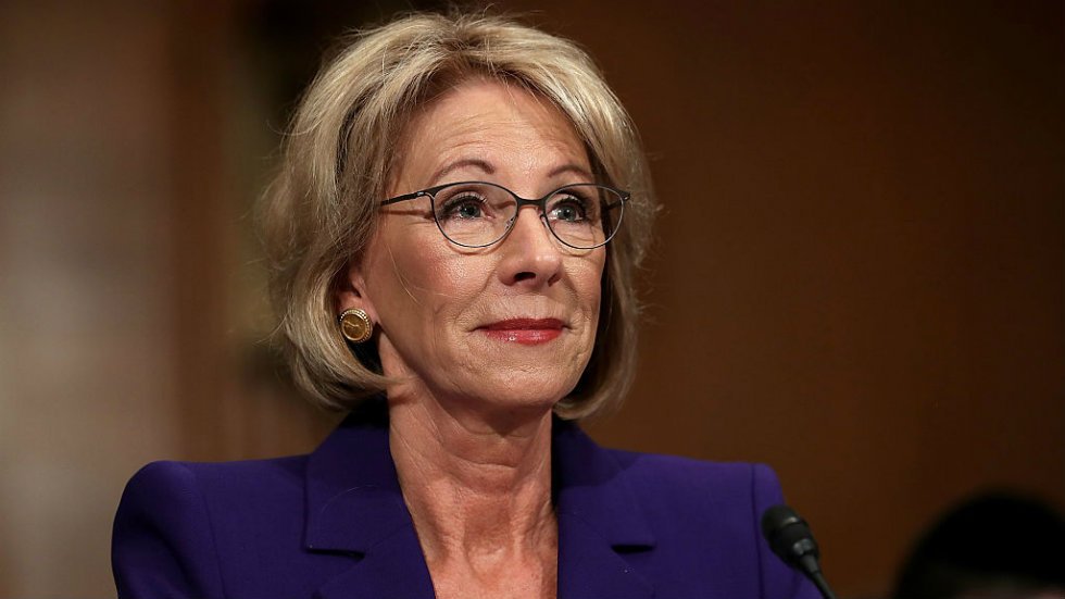 thehill's tweet photo. Last-minute GOP tax bill amendment would only benefit DeVos-linked conservative college https://t.co/AvkAWLqIX3 https://t.co/1LtRj8SRq4