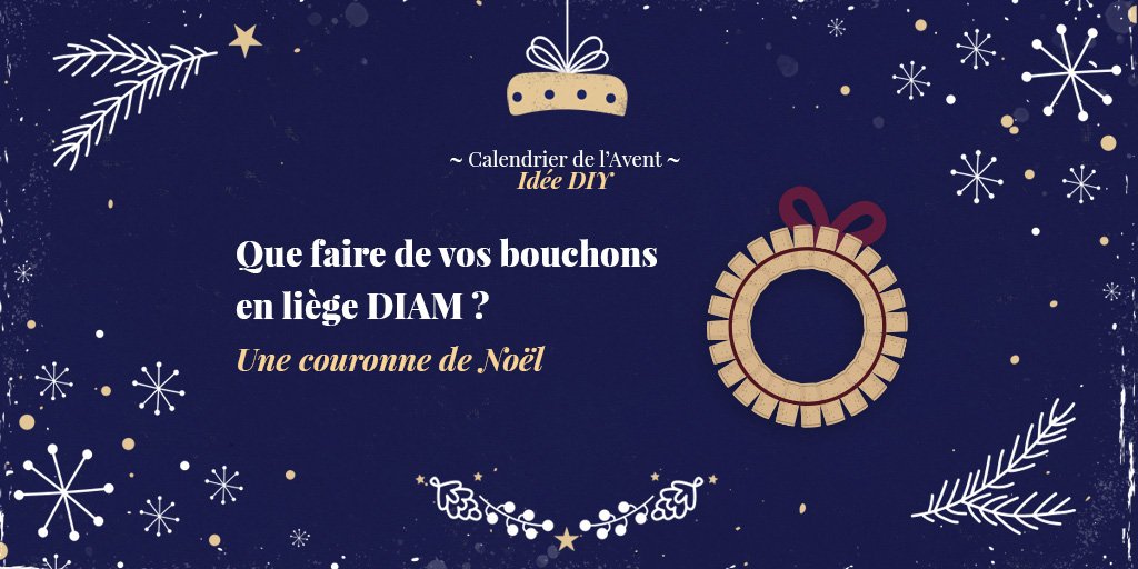 Diam_cork's tweet photo. D-23 to Christmas !
Today, #DiamBouchage suggest you a funny activity with reused corks !
Have a good weekend ! https://t.co/RC3c1hTKKr