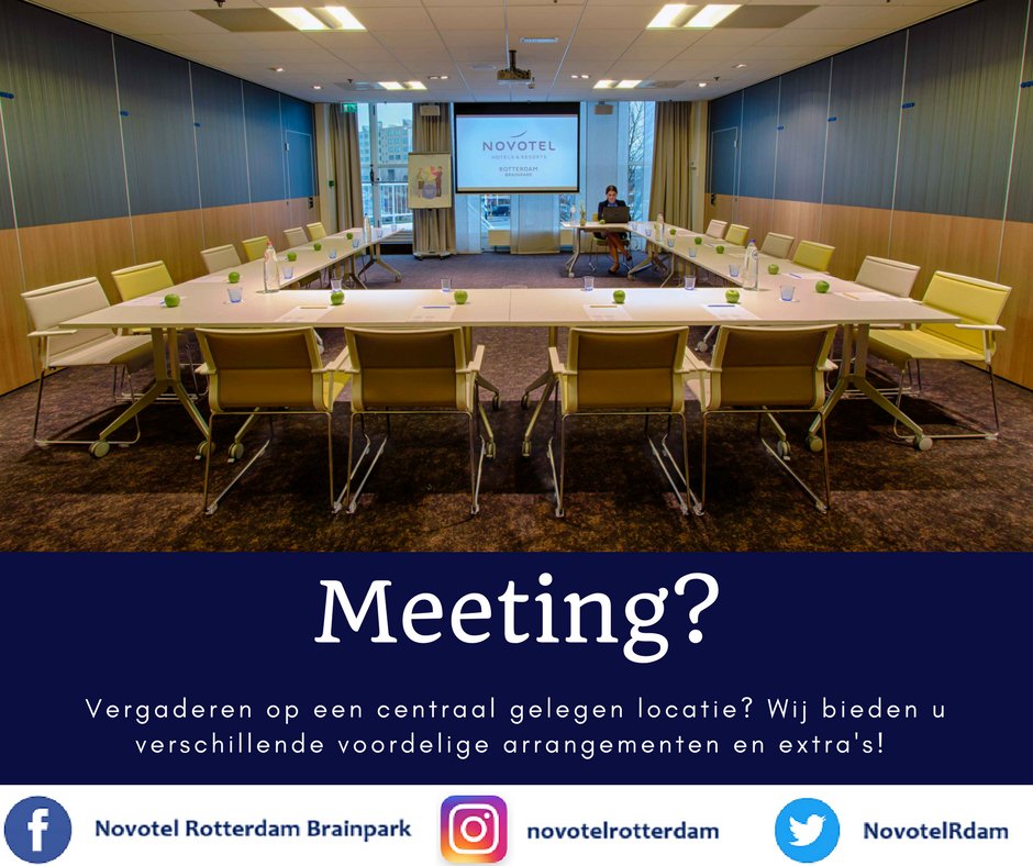 Al bezig met de planning voor vergaderingen en/of training in 2018? 
Wij bieden verschillende arrangementen, aangepast aan uw wensen!