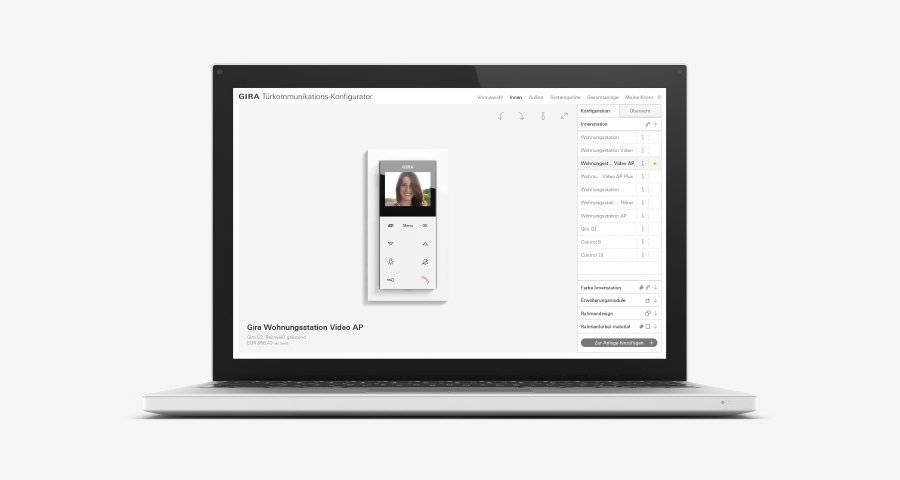 Gira's tweet image. Der Gira Türkommunikations-#Konfigurator ist ein Online-#Werkzeug, das die #Konfiguration von #Türsprechanlagen zu einem #Vergnügen macht
