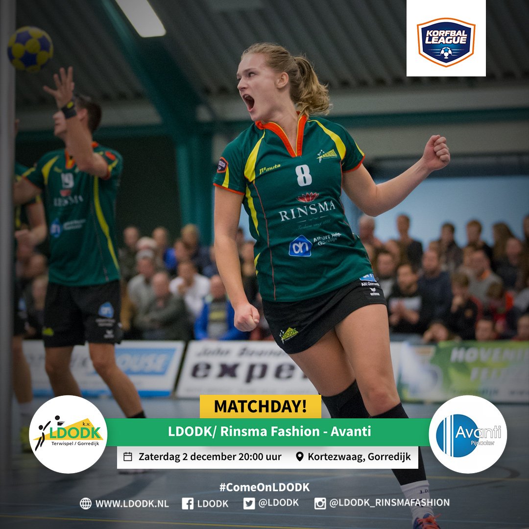 Matchday! Vanavond komt <a href="/Avantikorfbal/">Avantikorfbal</a> op bezoek in Gorredijk! #ComeOnLDODK