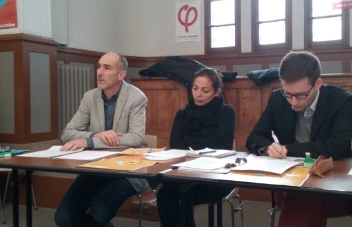 MarieDuretPujol's tweet photo. .@Prudhomme2017 : Le budget de l'ESR de la @FranceInsoumise est ambitieux :
*Recrutement de 5000 personnels, notamment Les précaires
*Bourses pour les #étudiant.e.s
*Construction de logements
#AssisesESR https://t.co/bwFVUwBu4W