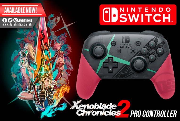 statisk Mose Læs DataBlitz on Twitter: "Nintendo Switch Pro Controller Xenoblade Chronicles  2 Edition will be available today at Datablitz! SRP: P3,595  https://t.co/DBCjurZump" / Twitter
