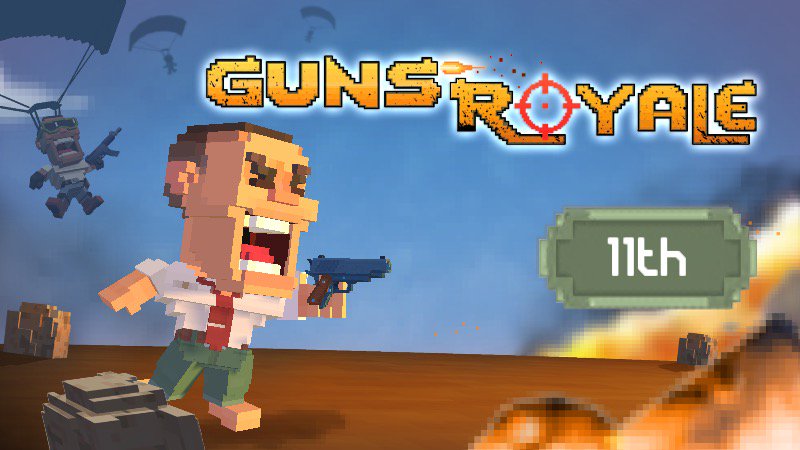 heyitzseanhere's tweet photo. I just did battle in #GunsRoyale! Come fight with me! https://t.co/kyHfpXgiZz https://t.co/AOEebVNa8S
