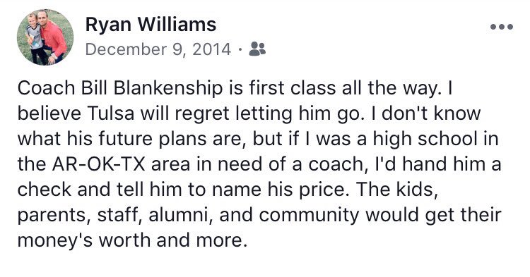 RyanWill1's tweet image. I posted this 3 years ago. Tonight, @OwassoRamFB reaped the rewards. @CoachBBlank is one of the best coaches in America. Excited about our partnership between @EliteEdgeAS &amp;amp; @OwassoAthletics! #RamPride #ChoiceOfChampions