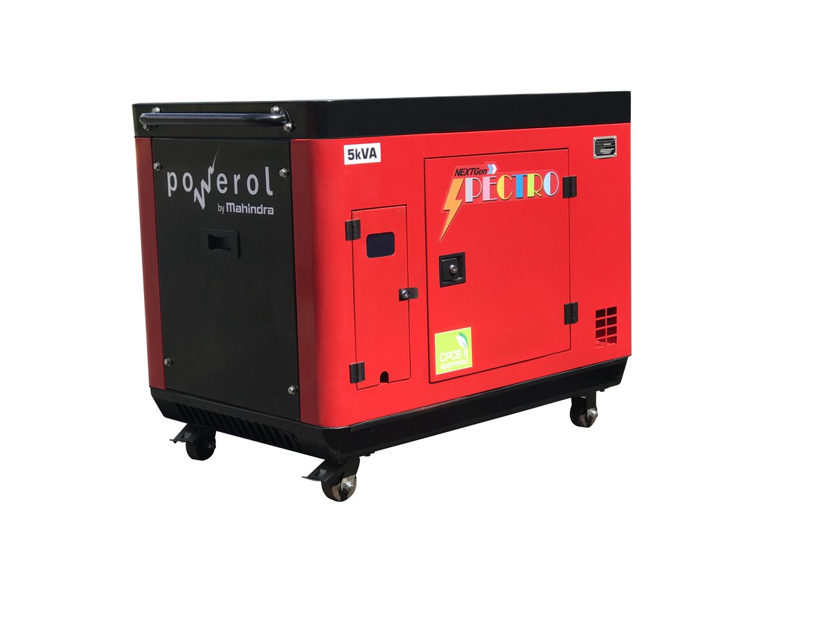 WinTechPowerSo1's tweet image. #Generators are electrical power devices that gets motive power from #generatorsolarpanel to increase productivity in all types of manufacturing units, warehouse, etc... for  #TomorrowsMovement without any interrupt. Contact: 9884151765 and see website: wintechpowersolutions.com/5kva.html