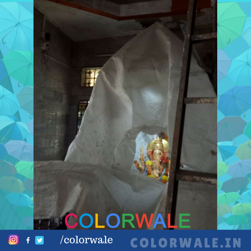 colorwale's tweet photo. Temple Painting on full swing; Dnyandev deva Mandal Thane Panchpakahadi #thane #colorwale #colors #painting #temple #deva #exteriorpainting #apexultima https://t.co/cerQQEOJ6m