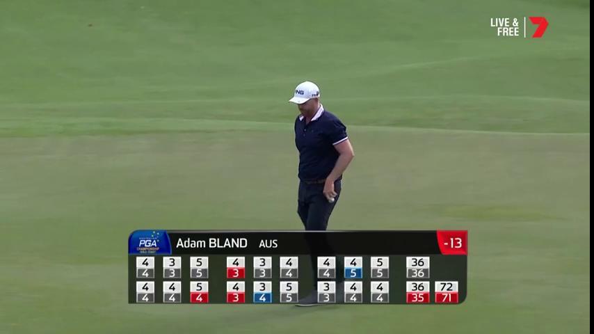.@adamblandgolf is still in it as we head into the last round!

(Get the FREE 7Plus App to watch the amazing action on 7! onelink.to/7plus )