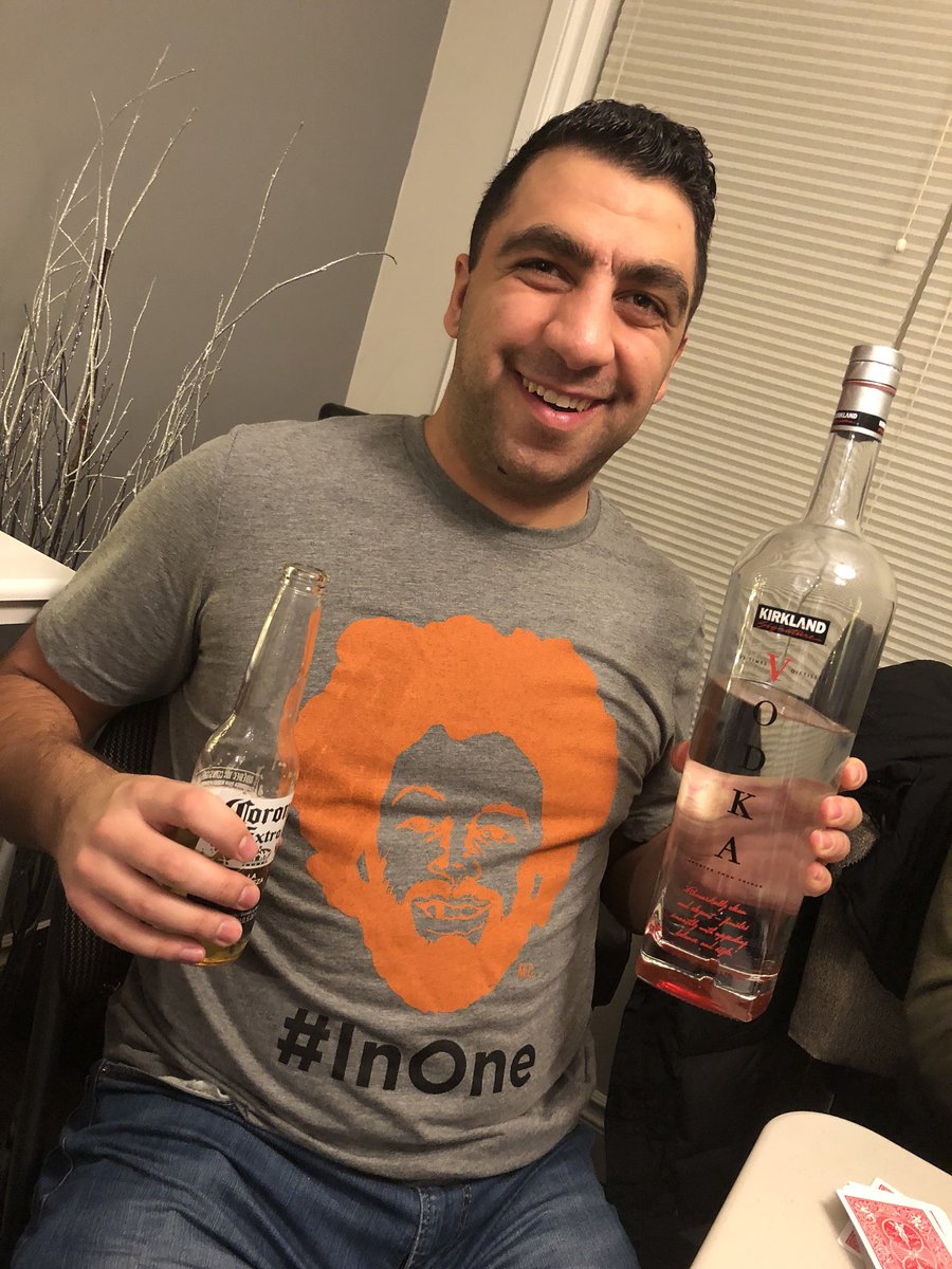 Hahahaha RT <a href="/michaelbruni/">Michael Bruni</a>: <a href="/commie22/">Mike Commodore</a> Mandatory rager in Edmonton after watching the game last night. Hope you’re getting #inone like the fellas are tonight. Cheers.