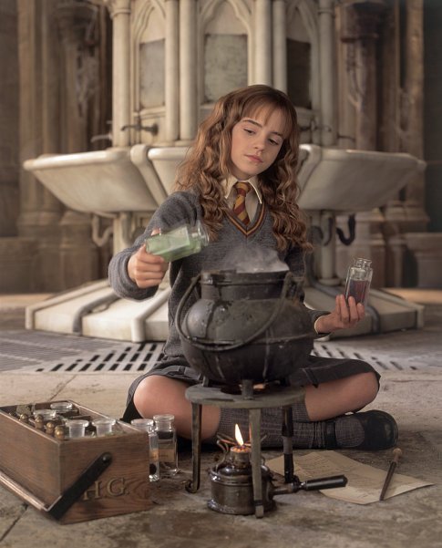 HPotter_France's tweet photo. 2 Décembre 1992: Hermione Granger continue de préparer le polynectar dans les toilettes de Mimi Geignarde. https://t.co/UovulWTdmz