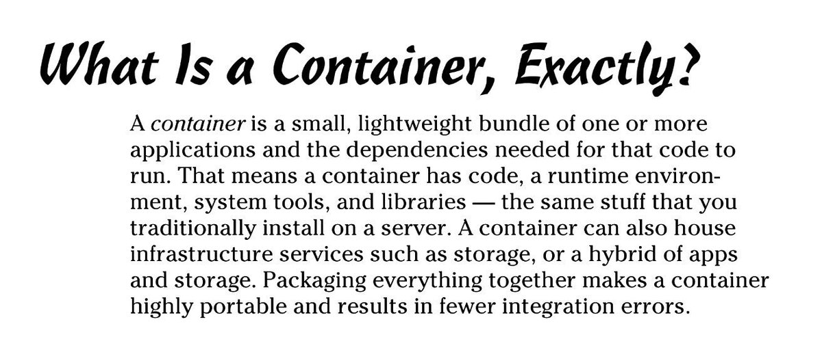 albertosesena's tweet image. What is a #container? #basictech #fundamentals #Linux