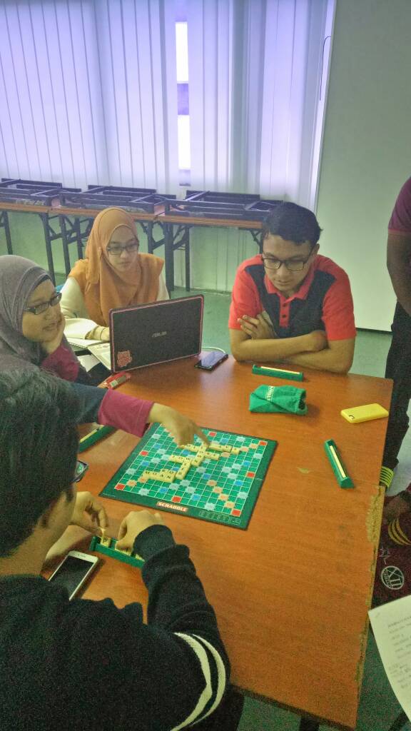 DscTwt's tweet photo. Finalist for the Interfaculty Scrabble Competition 13.0 #gogogo! #IFSC13 #weareusimheroes https://t.co/kFnxxxIwNK