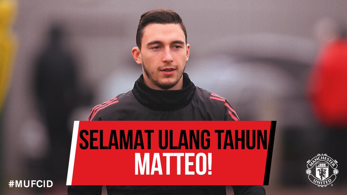 ManUtd_ID's tweet photo. Selamat ulang tahun untuk pemain belakang kami, Matteo Darmian! #MUFCID https://t.co/FWwOJlgb9F