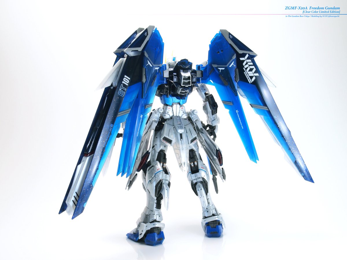 ガンダムベース東京にて本日より再販されました限定キット、MG