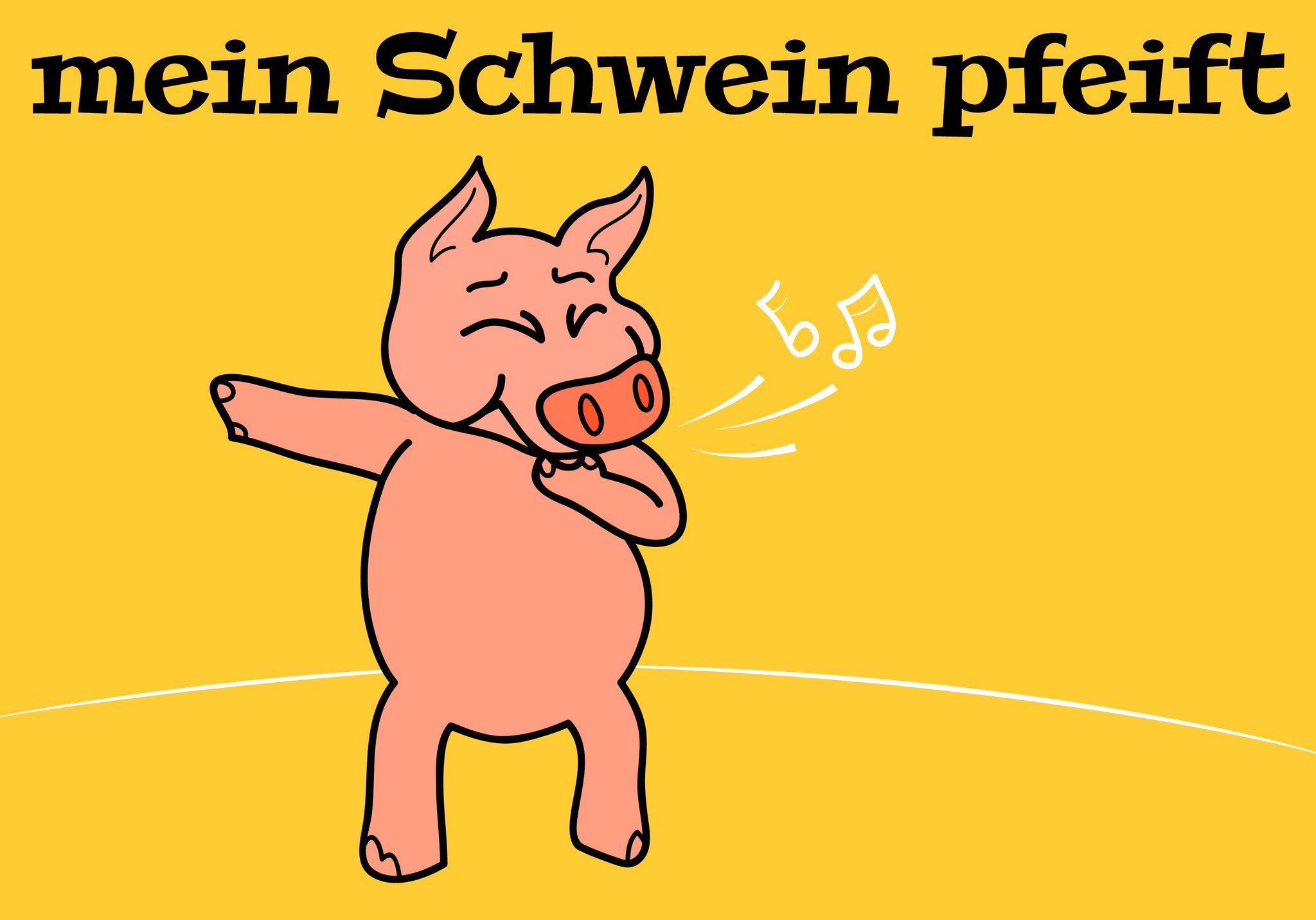 HYG - Learn German on Twitter: "Ich glaube, mein Schwein pfeift! 😮 🐷...
