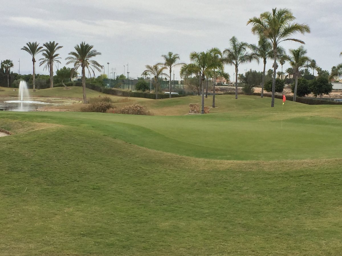 Rhoda golf course in great nick this morning