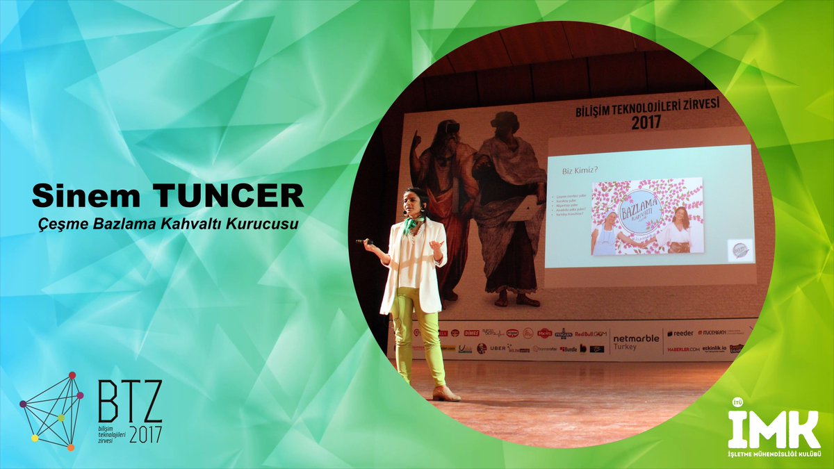 Eskiyi Vizyonlaştırma Macerası adlı sunumu ile Çeşme Bazlama Kahvaltı Kurucusu Sinem Tuncer #btzirvesi2017 sahnesinde!