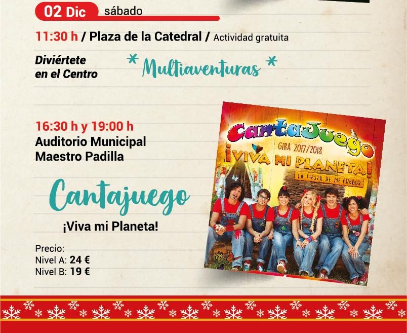 Culturalmeria's tweet photo. Planes para hoy en #AlmeriaEsNavidad #EligeTuNavidad https://t.co/DevKWqCZlX