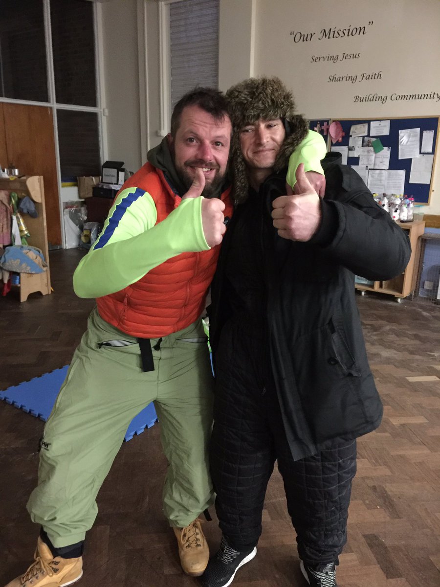 Bhillprojectss's tweet photo. #SleepOut2017 complete! We made it! https://t.co/6p4GUT7gOE