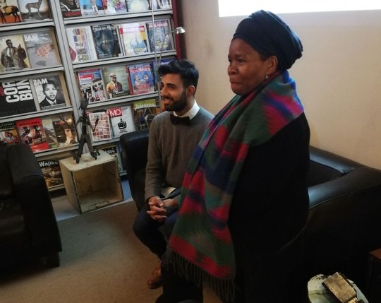 zammagazine's tweet photo. Queer Africa 2: New Stories launched in precense of @KevalHarie and Makhosazana Xaba, one of the editors of this book.
https://t.co/EW6OLnyYDO #Gala20 #Outhebox @LambdaLiterary https://t.co/YTEZ7psWrB
