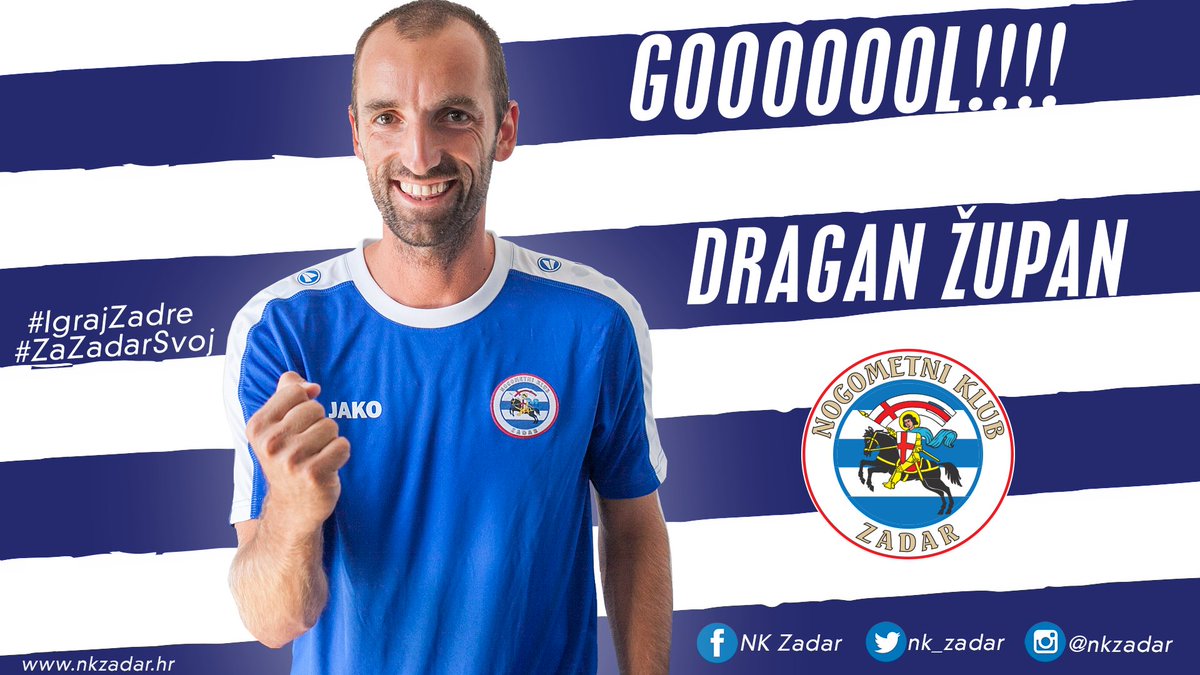 nk_zadar's tweet photo. 72' GOOOOOOL! Zadar je smanjio na 1-2! ⚽ Strijelac: Dragan Župan. #ZDVAL https://t.co/jHt79Fr3hJ