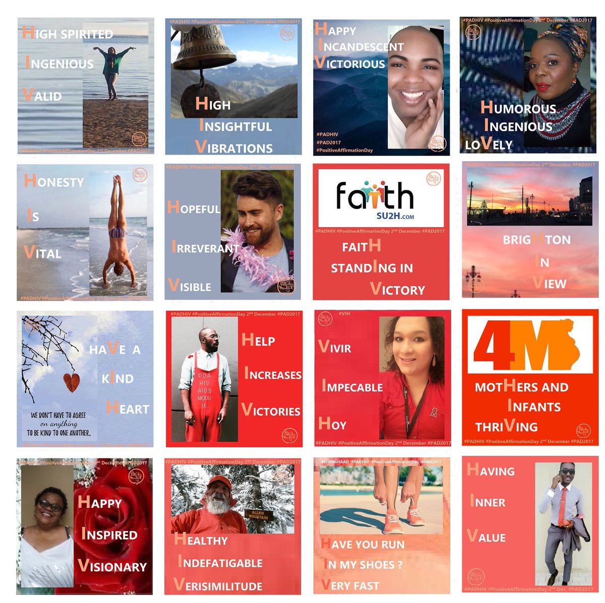 MindfulHIV's tweet photo. #PositiveAffirmationDay 2nd December #PADHIV #HIV #PAD2017 #BeingwellwithHIV #PositivelyMindful #RedefiningHIV #SmashingStigma #UequalsU https://t.co/MWNZa0ZXdN