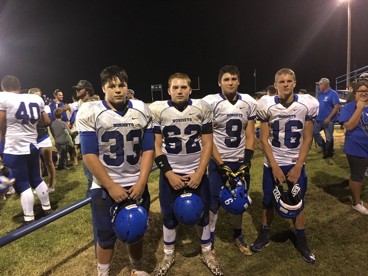 DepewOKsports's tweet photo. What an amazing year for the Hornets, are team played amazing all year and the boys left everything out there every night. The Sr. Boys will be missed!
Captions #12 @qjellybean155 &amp; #9 @huntk_tanner2 both had amazing careers &amp; will go down as two of the all time greats for Depew https://t.co/cEJD3PcLWj