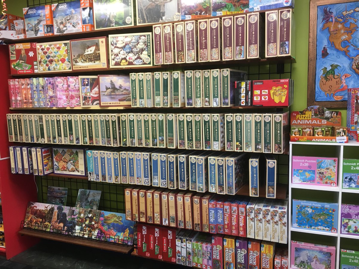 MSFunAndGames's tweet image. The Great Wall of Puzzles! With even more arriving next week!