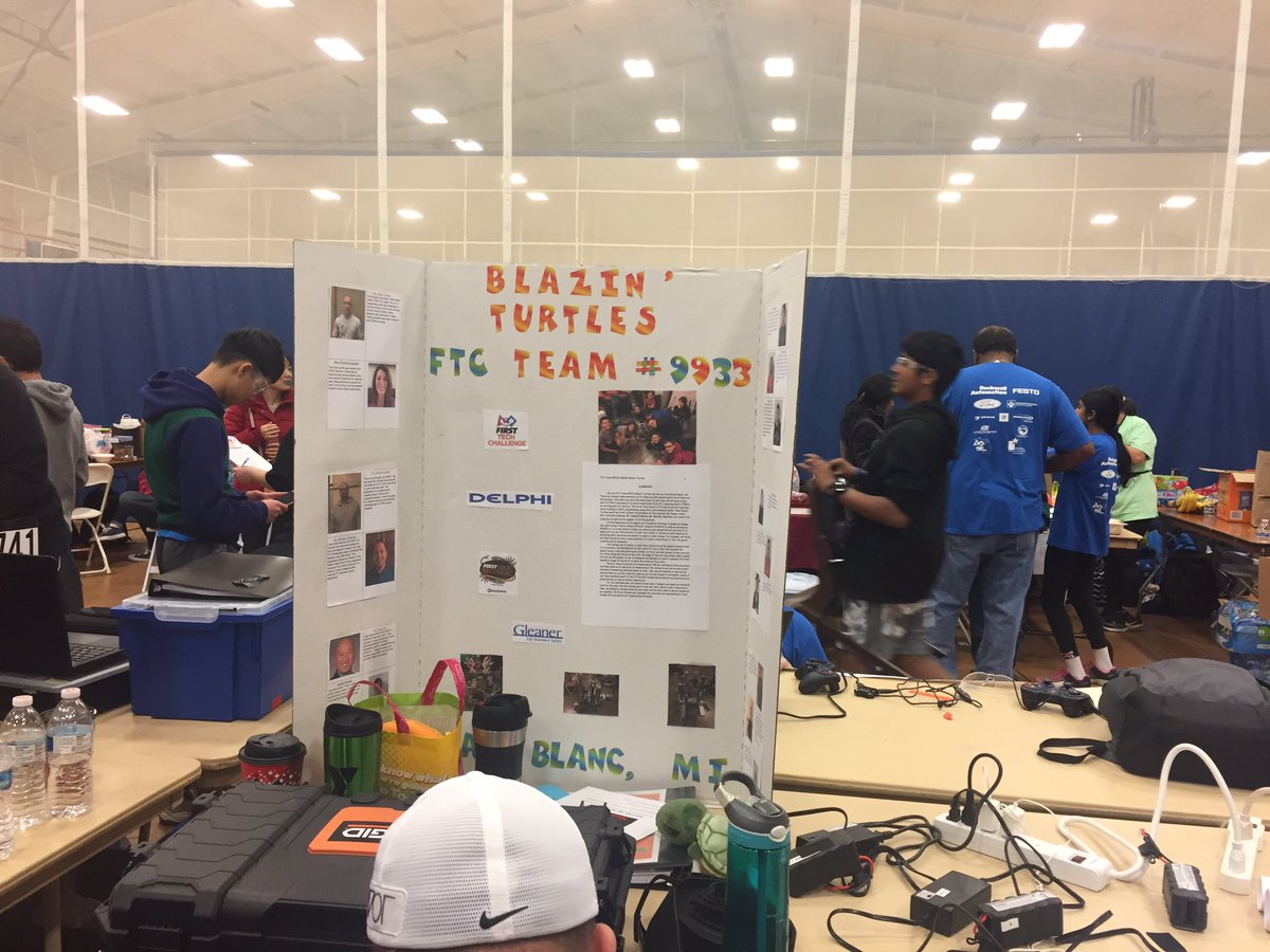 ftc9933's tweet photo. At competition! #FTC #goodluck #BlazingTurtles #Saturday https://t.co/ClCFBDxic8