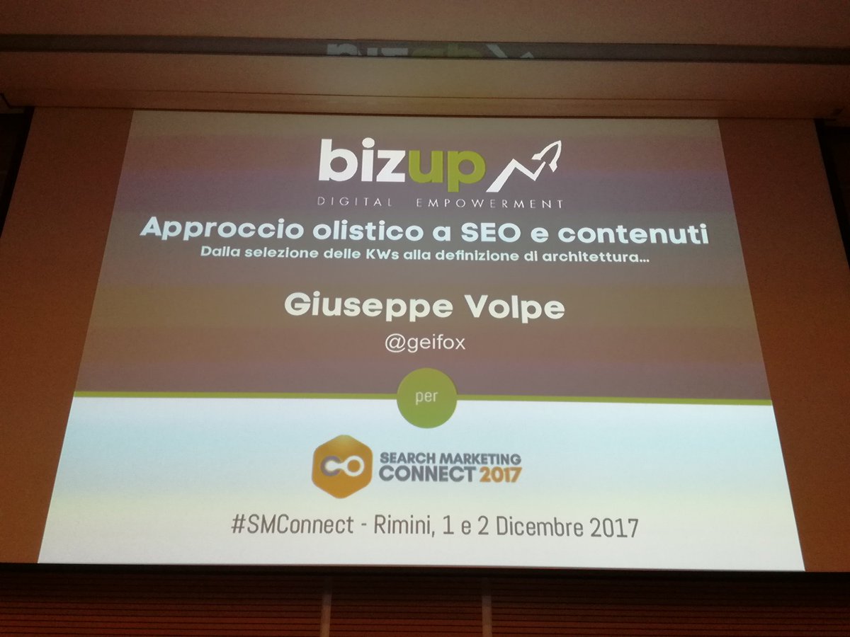 DigiSideWeb's tweet image. Un po&apos; di SEO e content marketing non ce lo potevamo negare
#SMConnect