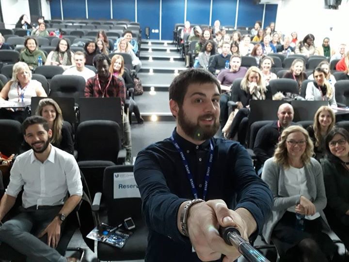 LongdeanPsySoc's tweet photo. Can you spot the longdean students at the amazing seminar organised by the incredible @lpsatchell  (et al!) at UWL last night! #UWLCrimesAndMinds https://t.co/0n5YDadcNV
