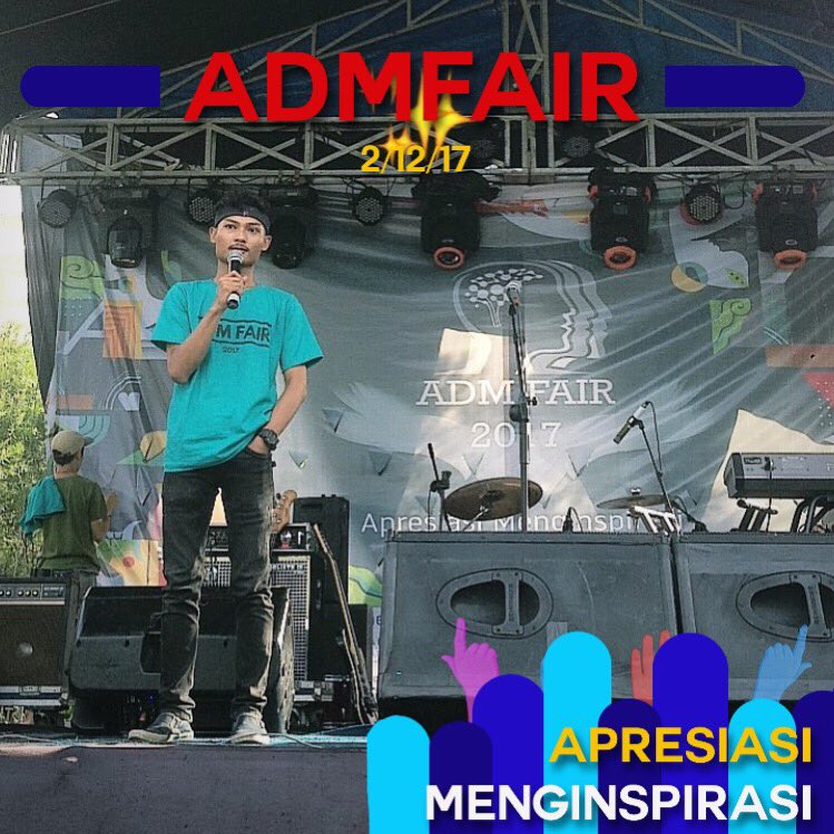 🎥 [LIVE REPORT] 🎥
.
Sambutan PO ADMFAIR 2017
.
🏢 Program Vokasi Universitas Indonesia
.
Yuk sini donggg! habis ini, masih banyak lagi lho penampilan-penampilan seru yang kalian tunggu-tunggu, mangkanya yuk sini mendekat ke stage! ✨🎤🎉🎼