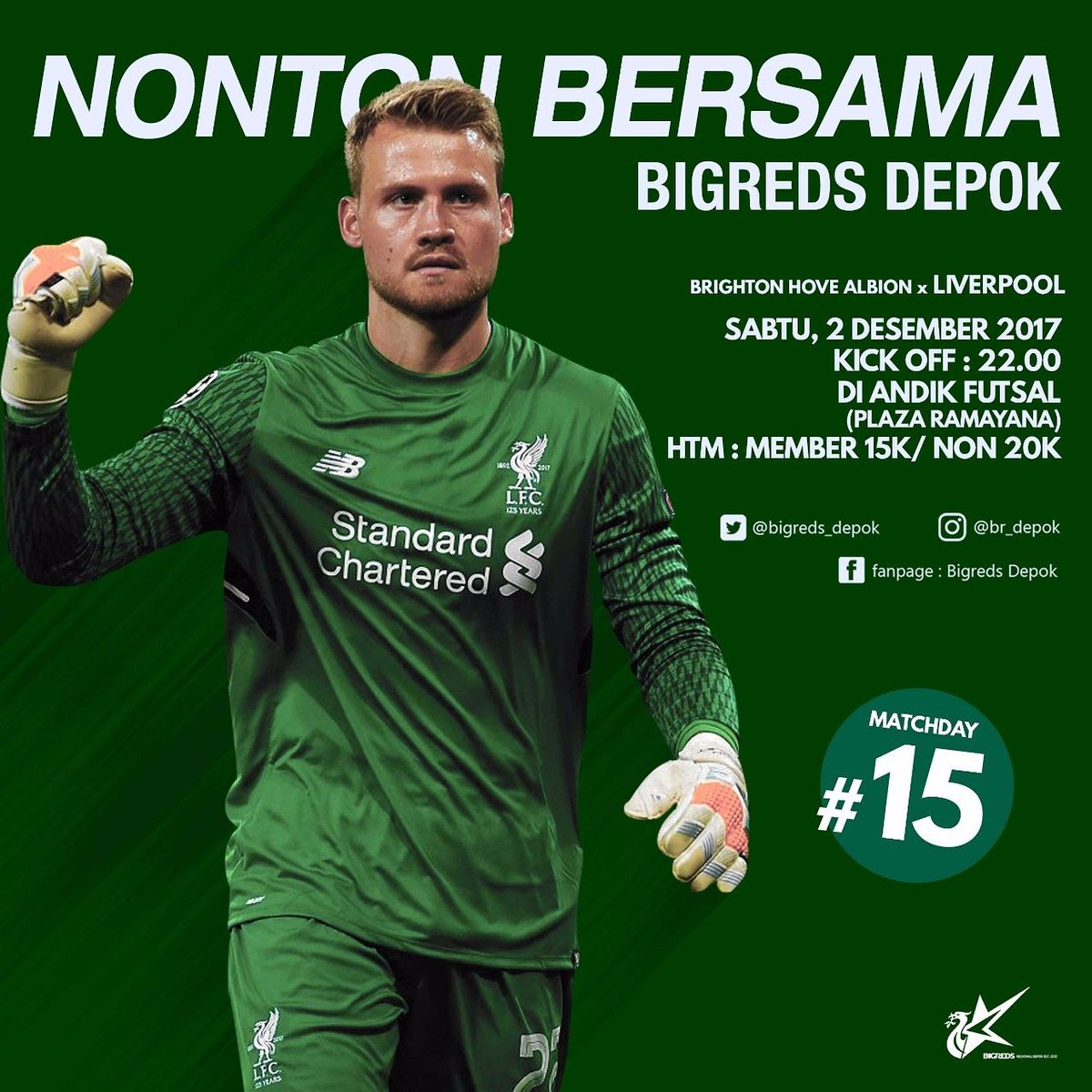 BIGREDS_Depok's tweet photo. Siapa #nonber nanti malam?? https://t.co/JJqUsrBXL6