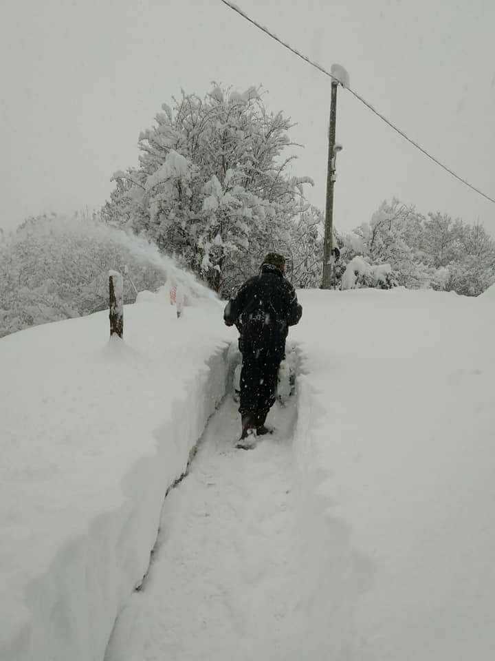 severeweatherEU's tweet photo. 50-60 cm of fresh #snow at Perosa Argentina, Piemonte, NW #Italy (>600 m) this morning, Dec 2. Photo: Monica Ghigo https://t.co/imEqw5ZYoU