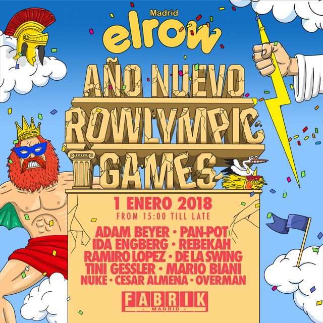 fabrikdiscoteca's tweet photo. Dale a "RT" y ven gratis a #elrow Año Nuevo !! #1E https://t.co/nKp3NSyWvH