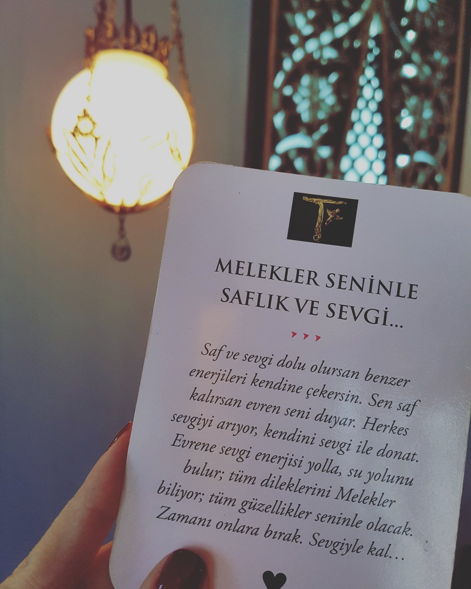 TUGCE_ISINSU's tweet photo. Günün kartı https://t.co/C9um3wZNd6
