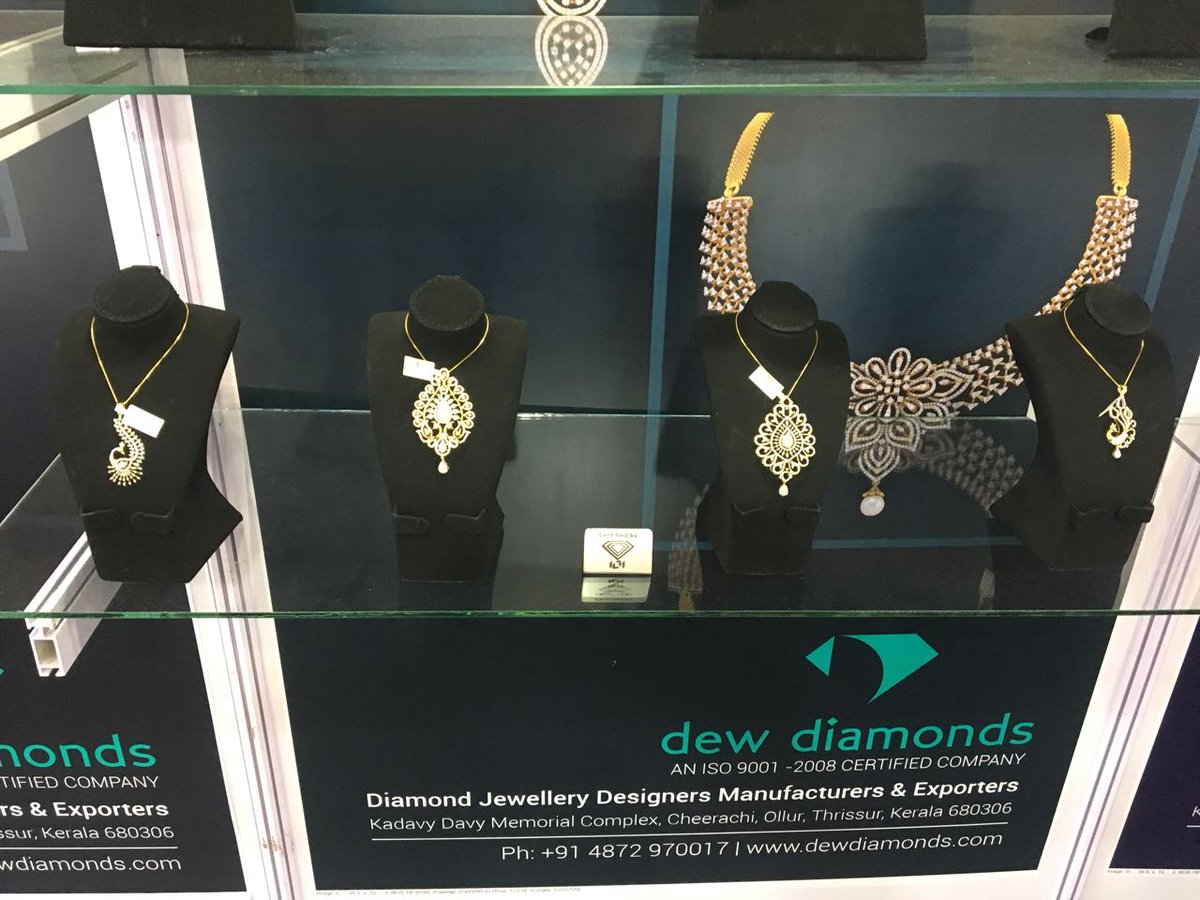 igiworldwide's tweet photo. #IGI certified Diamond Jewelry exhibited at the #KGJS , Kochi
#IGICertifiedDiamonds #Jewelry #KGJS2017 #kochi #IGICertifiedJewelry https://t.co/wQwJLwZMg4