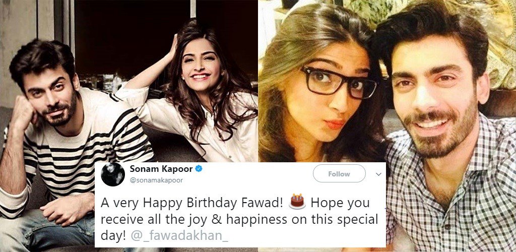 Sonam Kapoor Wished Fawad Khan Birthday and the Indians, Well, They Weren\t Happy At All  