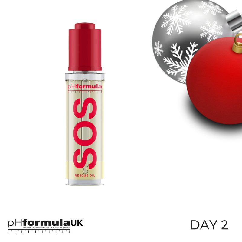 Sweet Almond infuses the oil that will be leaving your skin glamorous and healthy for Christmas this year..

#pHChristmas #SOSOil #Countdown