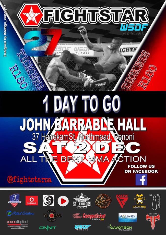 Come &amp; Support your Favorite Fighter at Fightstar 27 Tonight 👊🏻 
Bring the whole family and support our local Athletes and Organizations.